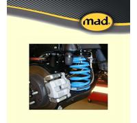 mad Höherlegung verstärkte Federn hinten für Toyota RAV4 III (XA3) RAV 4