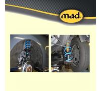 mad verstärkte Feder Höherlegung HD für Mercedes Citan W420 Townstar Kangoo III