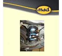mad Zusatzfedern verstärkte Federn hinten für VW T5 T6 T6.1 ca. 20-30 mm höher