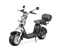 Madat O Elektroroller E Roller E Scooter Elektroscooter 1500W 60ah (40 ah (im Chopper eingebaut) + 20 ah Ersatzakku) bis 180 km 45 km/h mit Topcase
