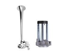 Madlife Garage Silber Hupe Luft Horn Kit 12V 150db lkw hupe Lufthorn Drucklufthorn Auto Horn mit Kompressor Laut Kompressor Fanfare für Auto Boote Vans Motorrädern