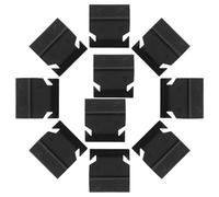 MAGICLULU 50 Stück Wasserablaufklemmen für Scheibenwischer Hitzebeständige Windabweiser Clips aus Kunststoff Kompatibel mit Ford Fiesta 740 760 850 940 960 Befestigung für Regenrinnen