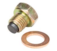 Ölablassschraube Ölverschlussschraube mit Magnet M 12x1,5 SW 17, Größe: M12x1,5