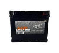 Magneti Marelli Autobatterie Starterbatterie AGM Batterie 12V 60Ah 680A B13 69060680009