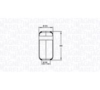 MAGNETI MARELLI Federbalg, Luftfederung Universal für IVECO 030607020044
