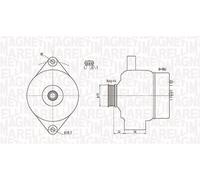 MAGNETI MARELLI Generator 063731803010 für MITSUBISHI Suzuki