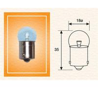 Magneti Marelli Glühlampe 004009100000 R10W 24V 10W