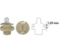 Magneti Marelli 002053200000 Glühlampen PBX4 12V 1,5W standard - ein Satz von 10 Stück