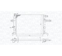 MAGNETI MARELLI 350213192400 Kühler, Motorkühlung