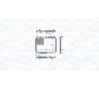 MAGNETI MARELLI Kühler, Motorkühlung 350213215600