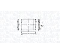 MAGNETI MARELLI 350213212900 Kühler, Motorkühlung