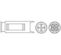 Lambdasonde beheizt 466016355073 MAGNETI MARELLI für BMW 3 Touring X5 3 Compact