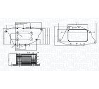 Magneti Marelli Ölkühler 350300004900 – für Motoröl, passend für BMW 1, 2, i8, X1, X2, MINI Cooper