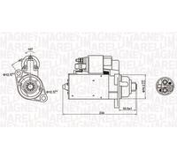 MAGNETI MARELLI Starter 063721200010