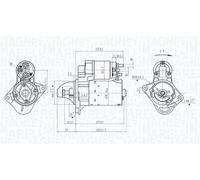 MAGNETI MARELLI Starter 63725395010