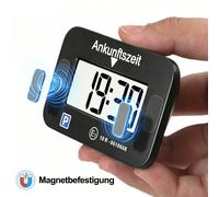 Magnetisch Elektronische Parkscheibe Digital Parkuhr mit Batterie Automatisch