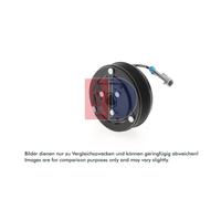 Magnetkupplung Klimakompressor AKS DASIS 855022N für Opel Saab Vectra B CC 9-3