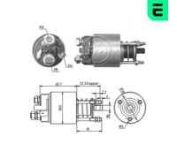 ERA ZM5395 Magnetschalter, Starter für OPEL