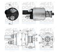 HOFFER Magnetschalter Starter 46126 54mm für VW GOLF 5 1K1 PLUS 5M1 521 JETTA 3