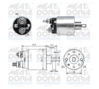 Magnetschalter, Starter MEAT & DORIA 46292