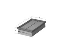 MAHLE 2x Luftfilter LX 2671/2x Filtereinsatz für JAGUAR XK 2 X150 XK8 XKR