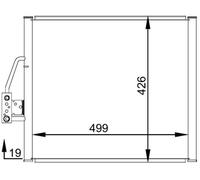 MAHLE Kondensator Klimaanlage BEHR AC 277 000S für BMW 5er E39 Touring Z8 E52 V8