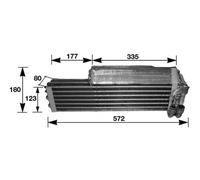 MAHLE Verdampfer Klimaanlage passend für Mercedes-Benz S-Klasse W126 C126