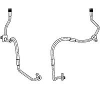 MAHLE AP 119 000P Hochdruckleitung, Klimaanlage für FORD MONDEO IV (BA7) u.a.