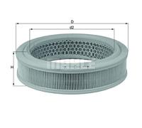 MAHLE Filtereinsatz Luftfilter für Audi A3 Sportback A4 Avant TT Roadster LX 157