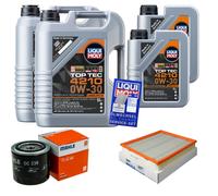 MAHLE Inspektionspaket 12 L Liqui Moly Top Tec 4210 0W-30 für Jeep Grand