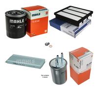 MAHLE Inspektionspaket Filterpaket passend für Hyundai Terracan 2.9 CRDi 4WD