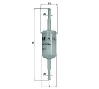 MAHLE KL 15 OF Kraftstofffilter Leitungsfilter u.a. passend für VW KAEFER