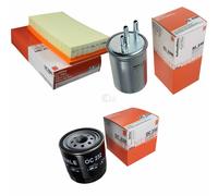 MAHLE / KNECHT Kraftstofffilter KL 446 Luftfilter LX 798/1 Ölfilter OC 232