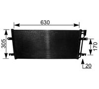 Kühler Klimaanlagen - Kondensator AC 231 000S MAHLE für VW TRANSPORTER T4 Bus
