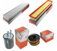 MAHLE Kraftstofffilter KL 446 Innenraum LA 242 Luft LX 1604 Ölfilter OX 191D