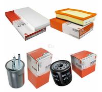 MAHLE Kraftstofffilter KL 446 Innenraum LA 78 Luftfilter LX 3344 Ölfilter OC 232