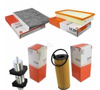 MAHLE Kraftstofffilter KL 596 Innenraum LAK 182 Luft LX 792 Ölfilter OX 196/1D