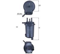 Kraftstofffilter Mahle Original KL 600D