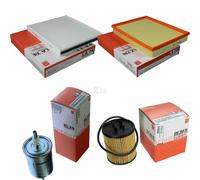MAHLE Kraftstofffilter KL 83 Innenraum LA 74 Luftfilter LX 735 Ölfilter OX 182D