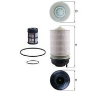 MAHLE Original Kraftstofffilter KX 581 KIT für Mercedes-Benz