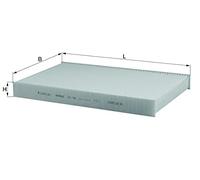 KNECHT Innenraumfilter LA 138 Partikelfilter für PEUGEOT CITROËN C4 C2 C3 DS 307