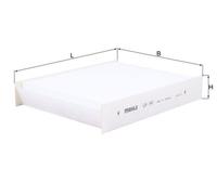 Mahle LA141 Filter, Innenraumluft