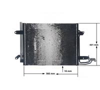 Mahle | Kondensator, Klimaanlage | AC 325 000S