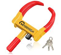 MAIKEHIGH Wegfahrsperre Radkralle Reifenkralle, Parkkralle Radschloss Diebstahlsicherung für Auto,Anhänger, Wohnwagen, Wohnmobil, Van mit Sicherheitsschloss