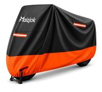 Maizjok® Roller Abdeckung Wasserdicht, Moped Abdeckung 50ccm 125ccm, 210D | Motorroller Abdeckplane Outdoor Winterfest UV-Schutz, für Moped, Mofa, Elektroroller, Retro-Motorrad, Rollergarage