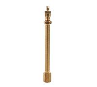 Majatou Ventilverlängerung, Messing-Reifenventilverlängerung, Autoreifen-Ventilschaftverlängerung, Stangenkappenverlängerung, Gerade Bohrung(100mm)
