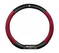 MaJher Auto Lenkradbezug für Alfa Romeo Stelvio 2017-2023, Microfaser Auto Lenkradhülle Anti Rutsch Atmungsaktiv Auto Lenkrad Abdeckung Ersatz Tuning 37-38cm Lenkradschoner Lenkradschutz Auto Zubehör
