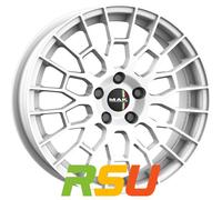 MAK APX gloss white 7x17" ET31 LK4 108 ML 65.1 Alufelgen 17 Zoll