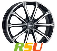 MAK DAVINCI black mirror 7.5Jx18 5x112 ET50