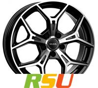 1x MAK EPICA black mirror 6.5Jx17 5x114.3 ET32